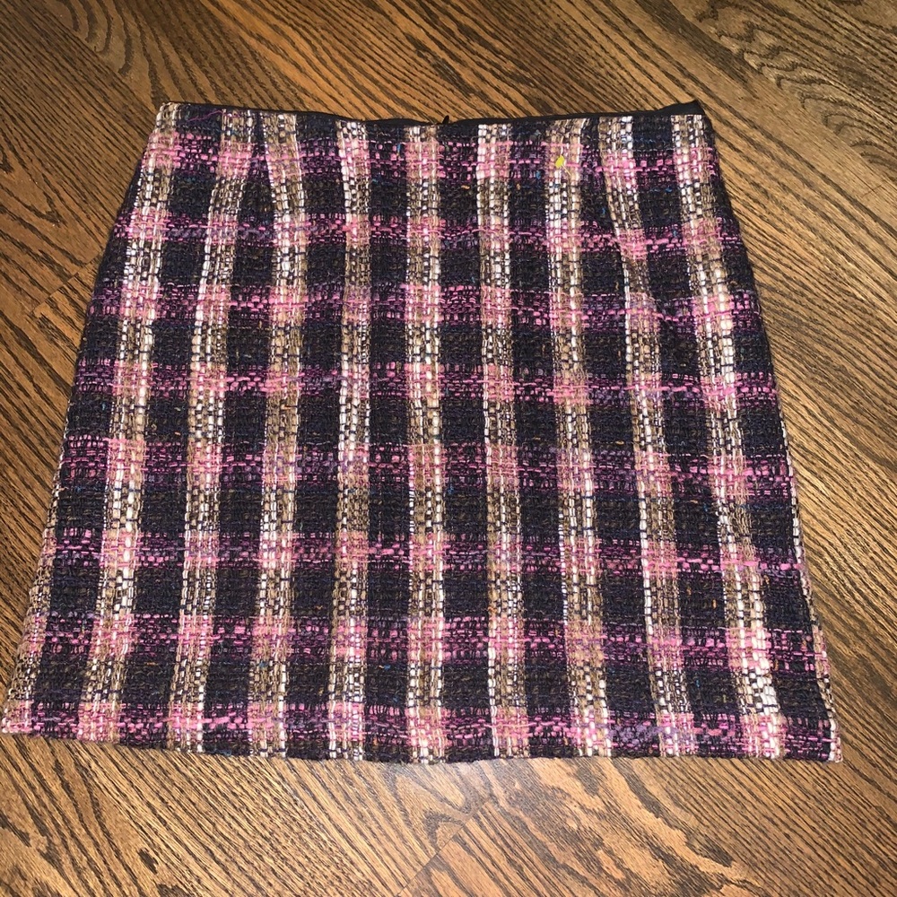 Philippe Adec Paris - tweed mini skirt